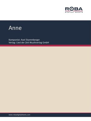 cover image of Anne